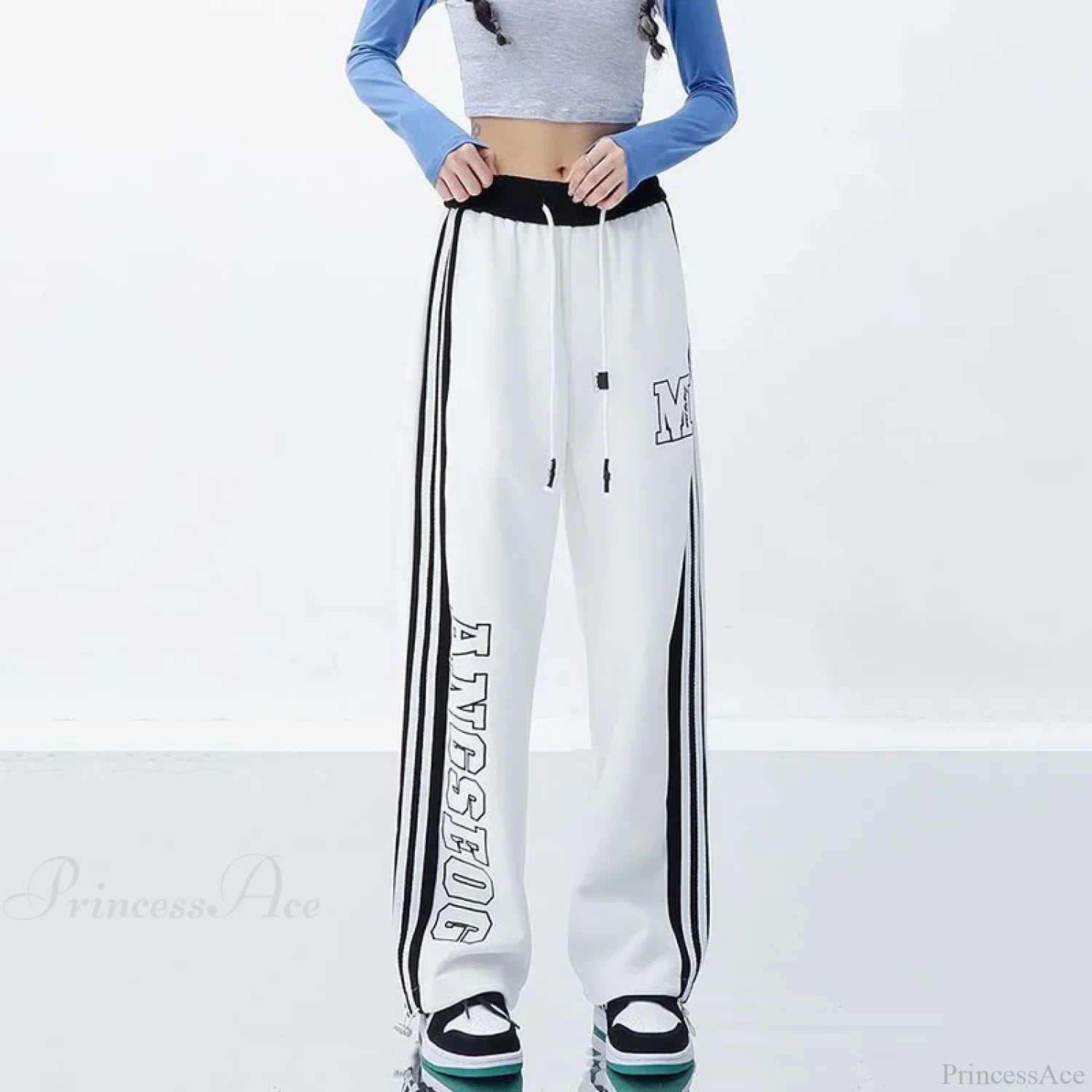 Harajuku Striped Jogging Pants