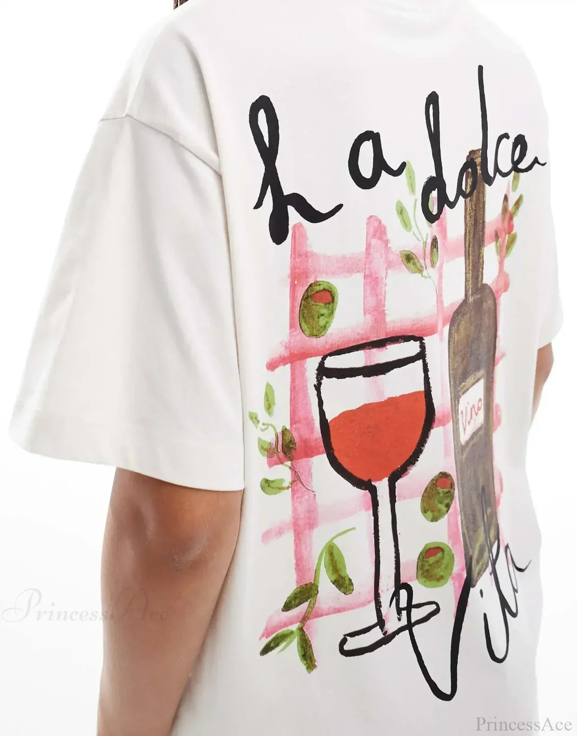 Harajuku Vintage Gothic Graphic T-shirt white1 / S t-shirt-250223