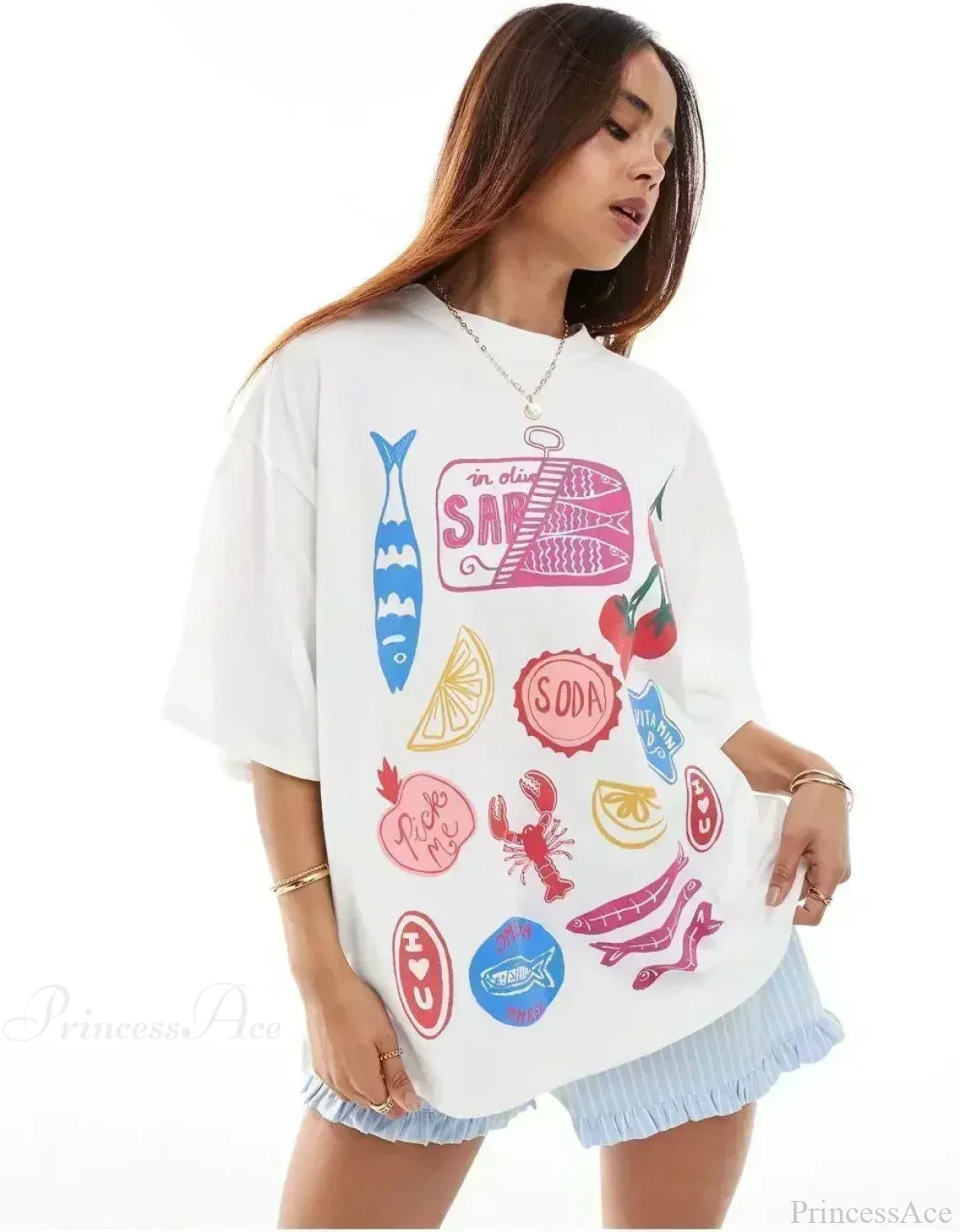 Harajuku Vintage Gothic Graphic T-shirt white8 / S t-shirt-250223
