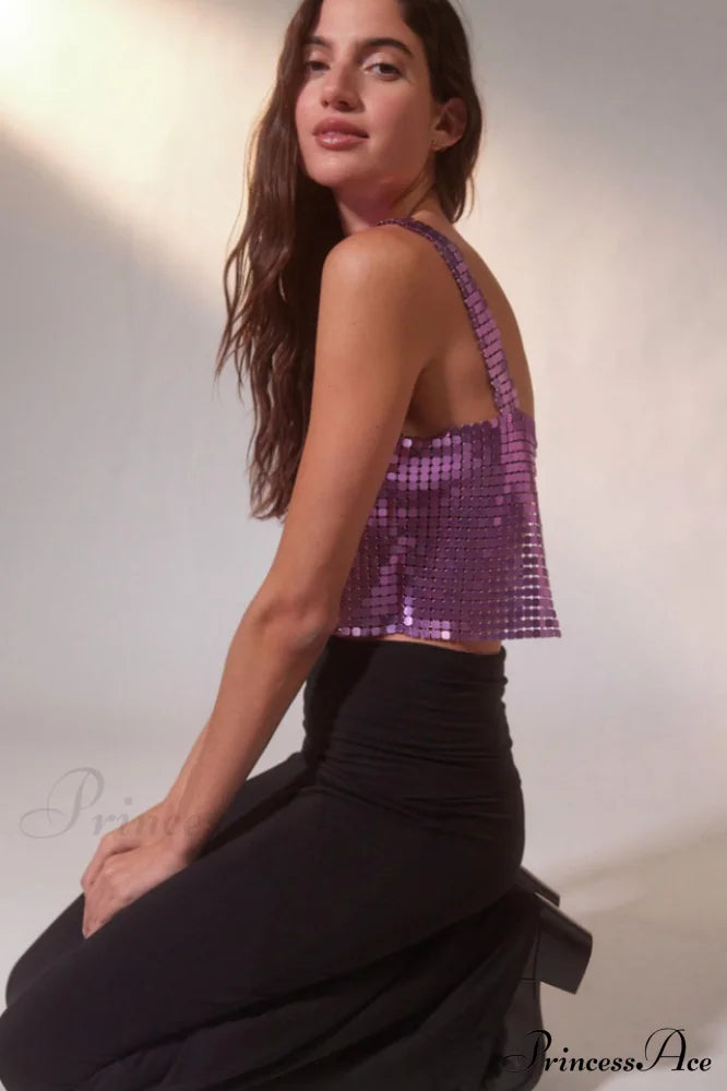 Harlow Metal Stylish Cropped Top