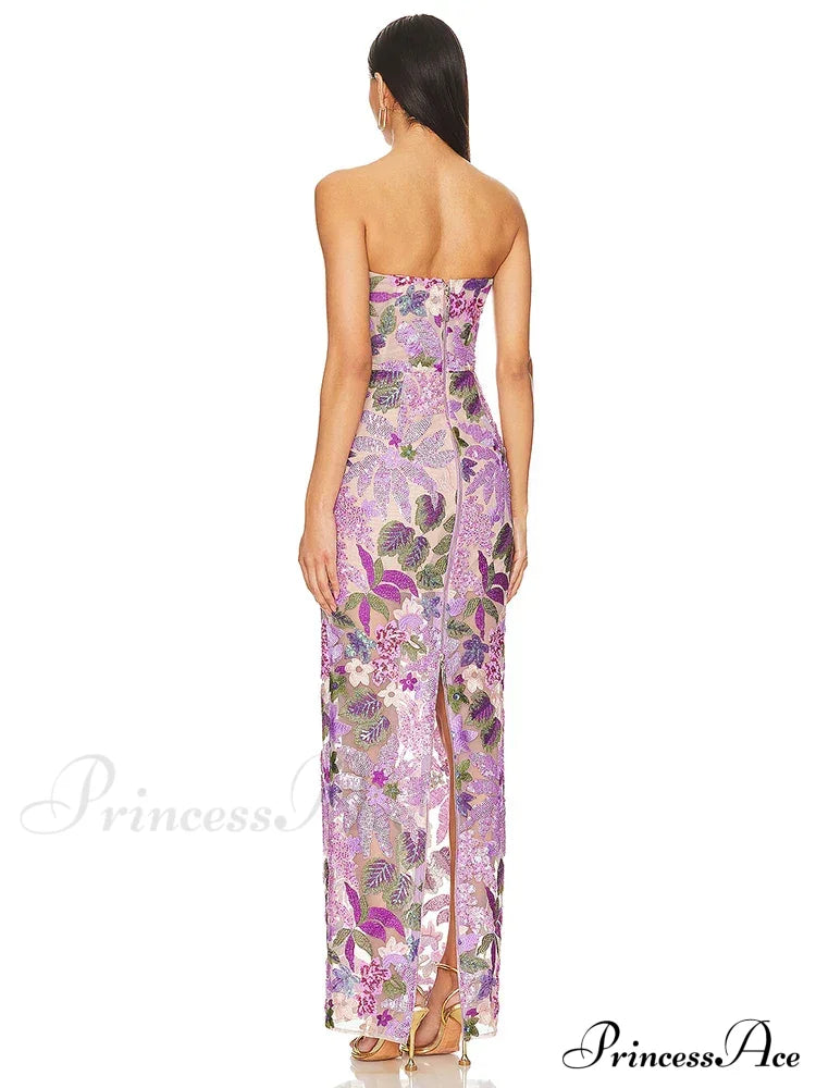 Hazel Elegant Maxi Dress