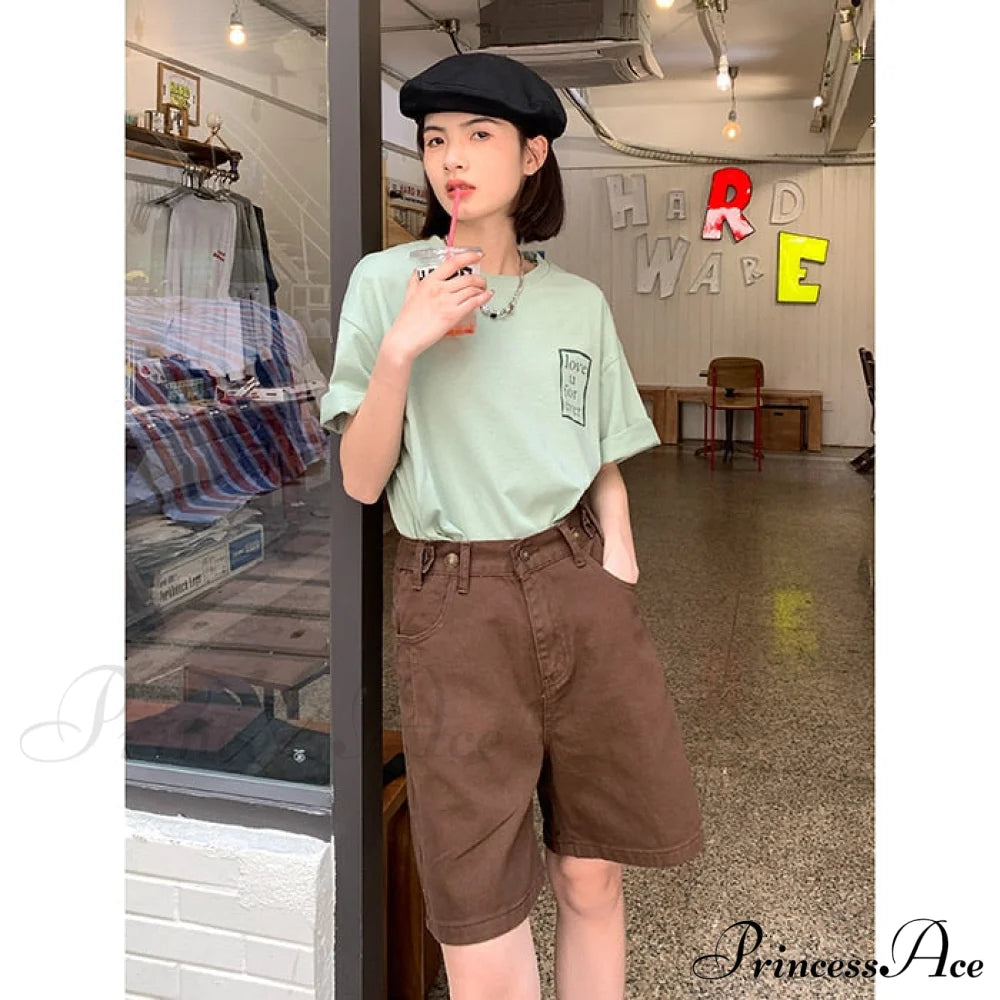 High Baggy Mom Wide Trousers Vintage Jeans Warm-Season Leg Waist Denim Women’s Straight Pants