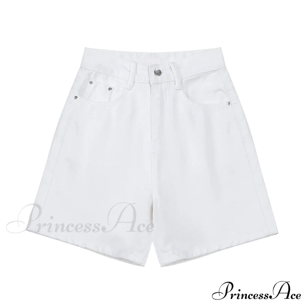 High Baggy Mom Wide Trousers Vintage Jeans Warm-Season Leg Waist Denim Women’s Straight Pants