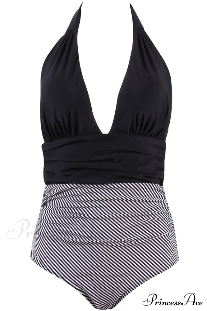 High Waist Bathing Suit S~2XL - Dress In Beauty
