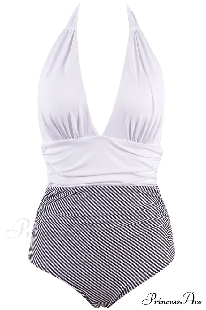 High Waist Bathing Suit S~2XL - Dress In Beauty