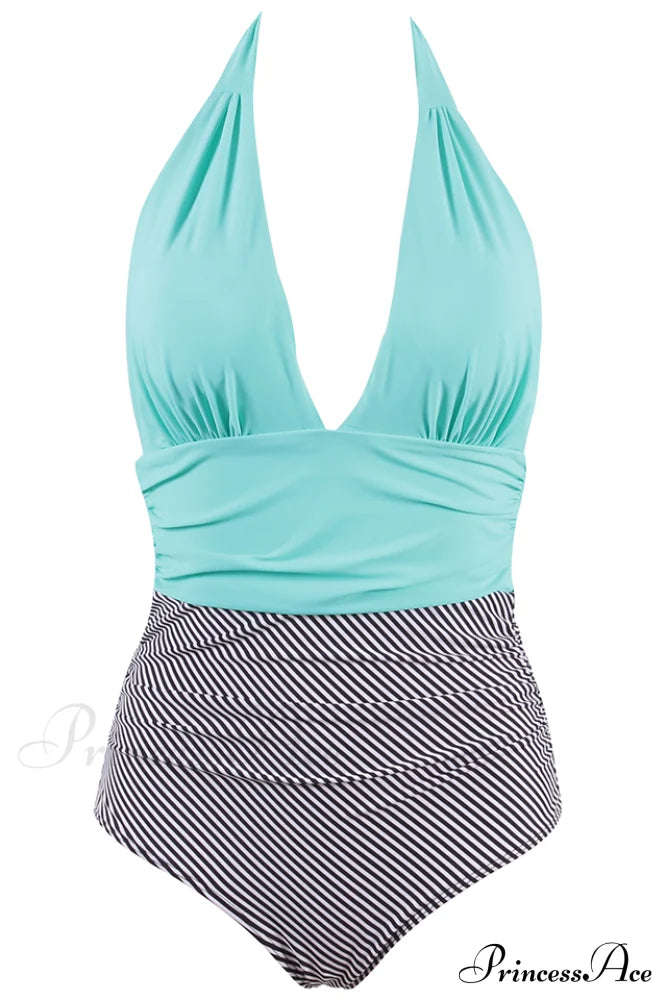 High Waist Bathing Suit S~2XL - Dress In Beauty