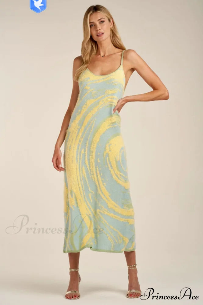 Hockney Midi Dress - Dress In Beauty