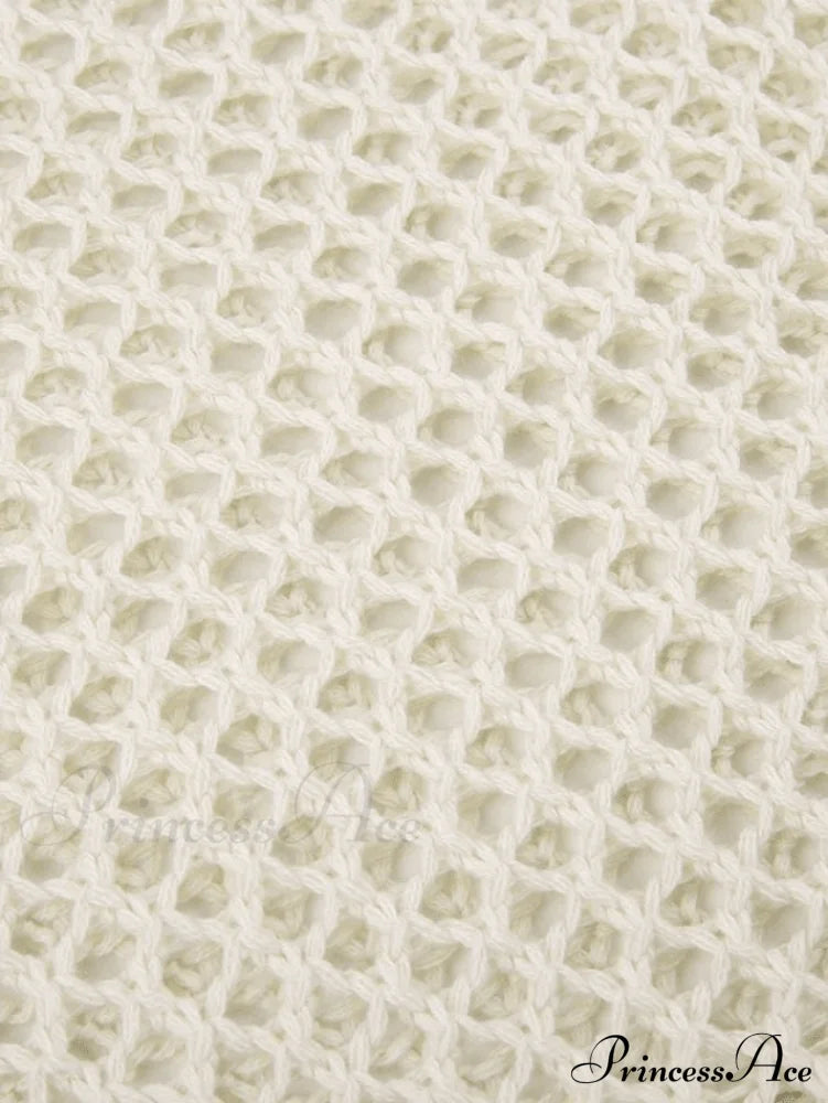 Hollow Out Side Trendy Split Maxi Dress Sweaters