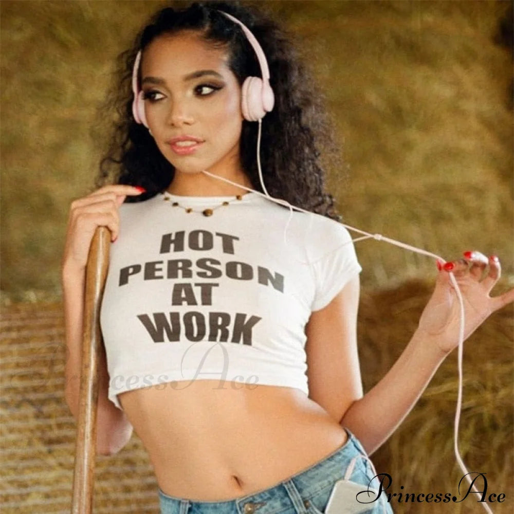 Hot Person At Charming Work Graphic Tee