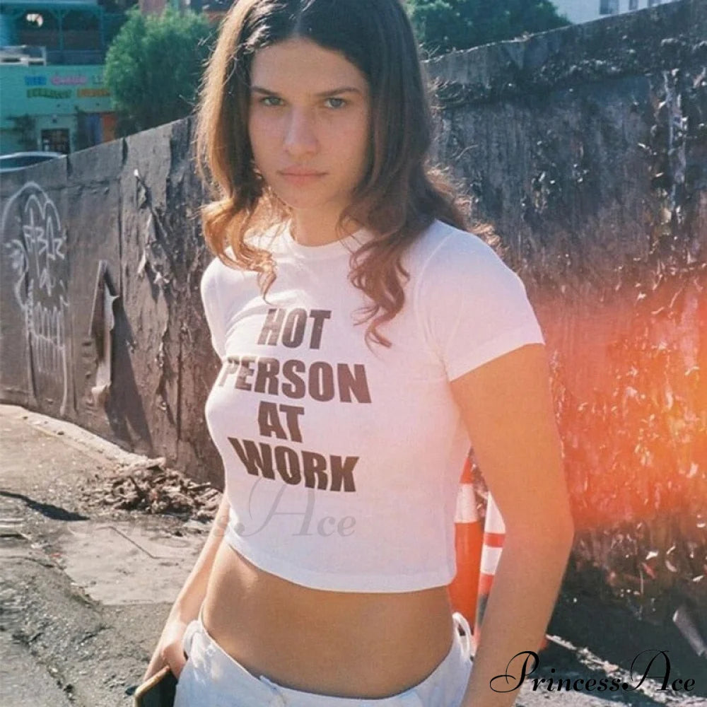 Hot Person At Charming Work Graphic Tee