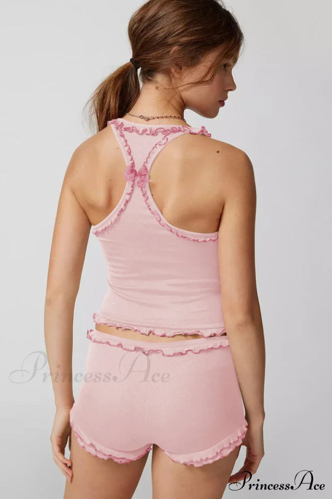 Idalia Corset Top Charming + Shorts Set