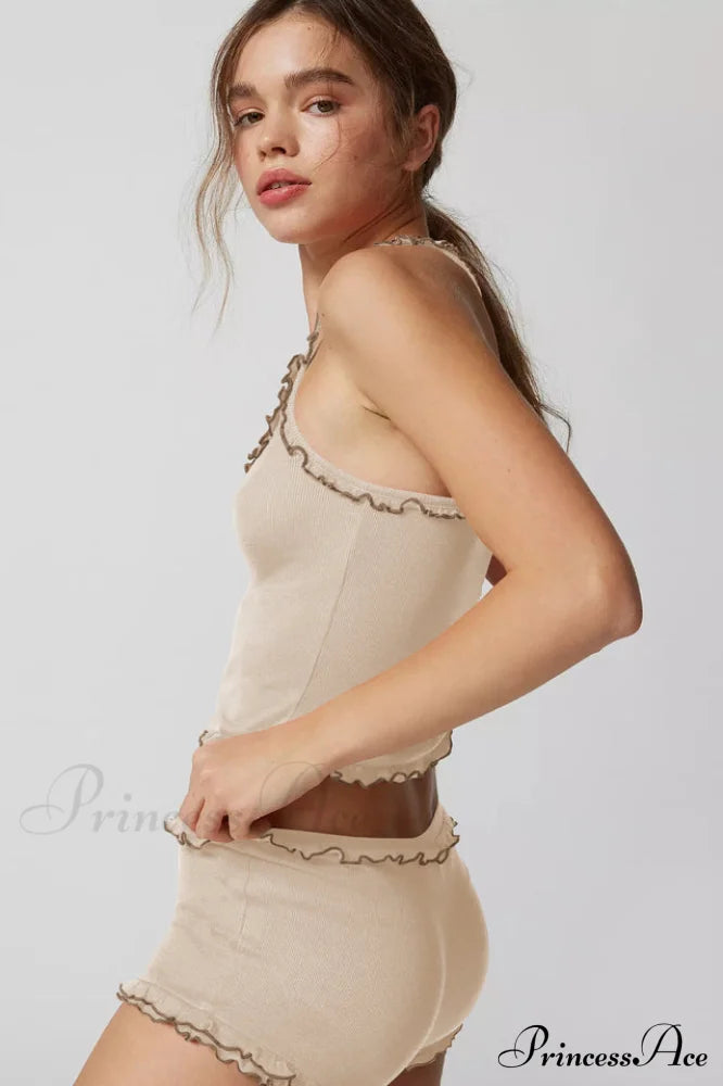 Idalia Corset Top Charming + Shorts Set