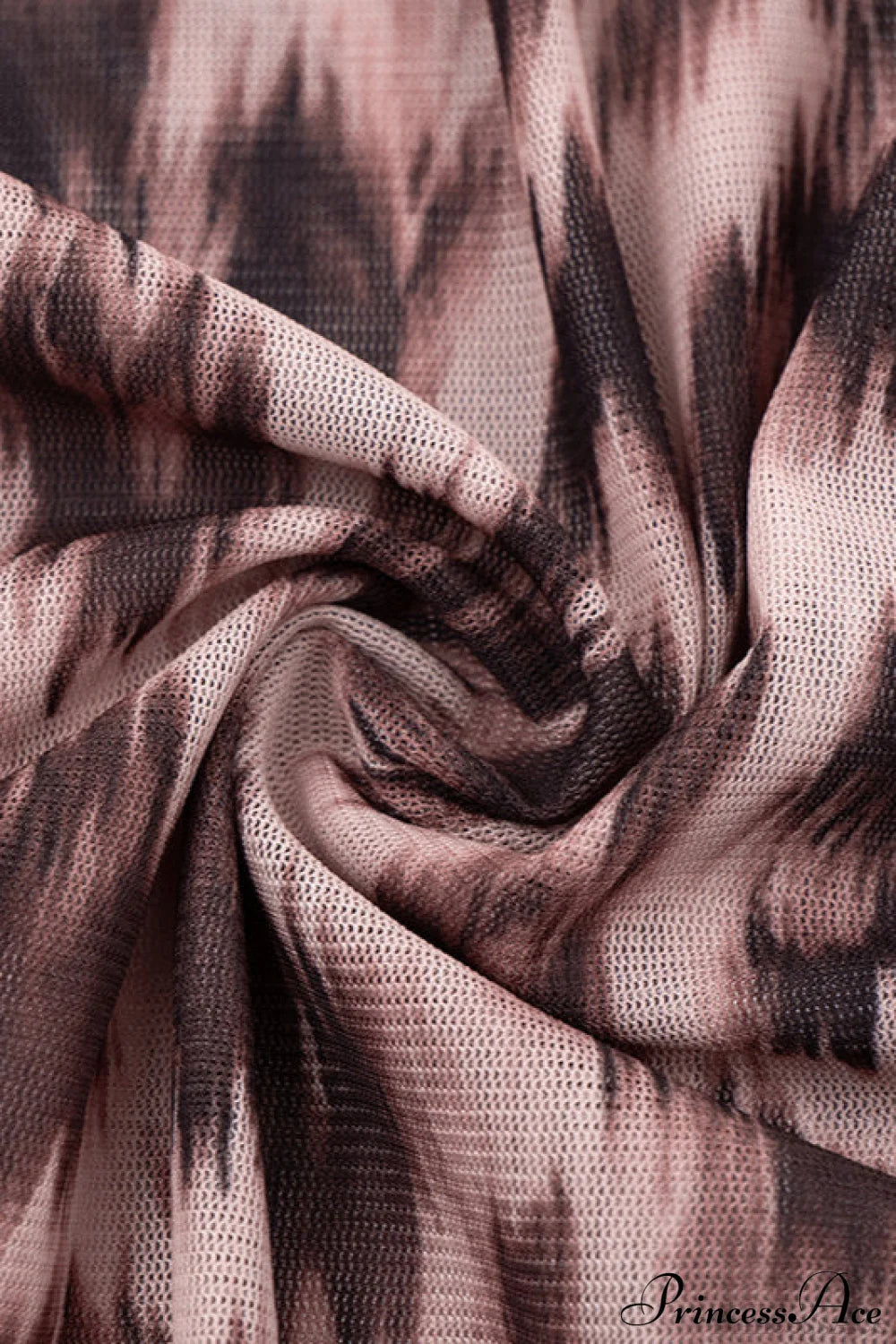 Irregular Hem Leopard Print Ruffled Blouse