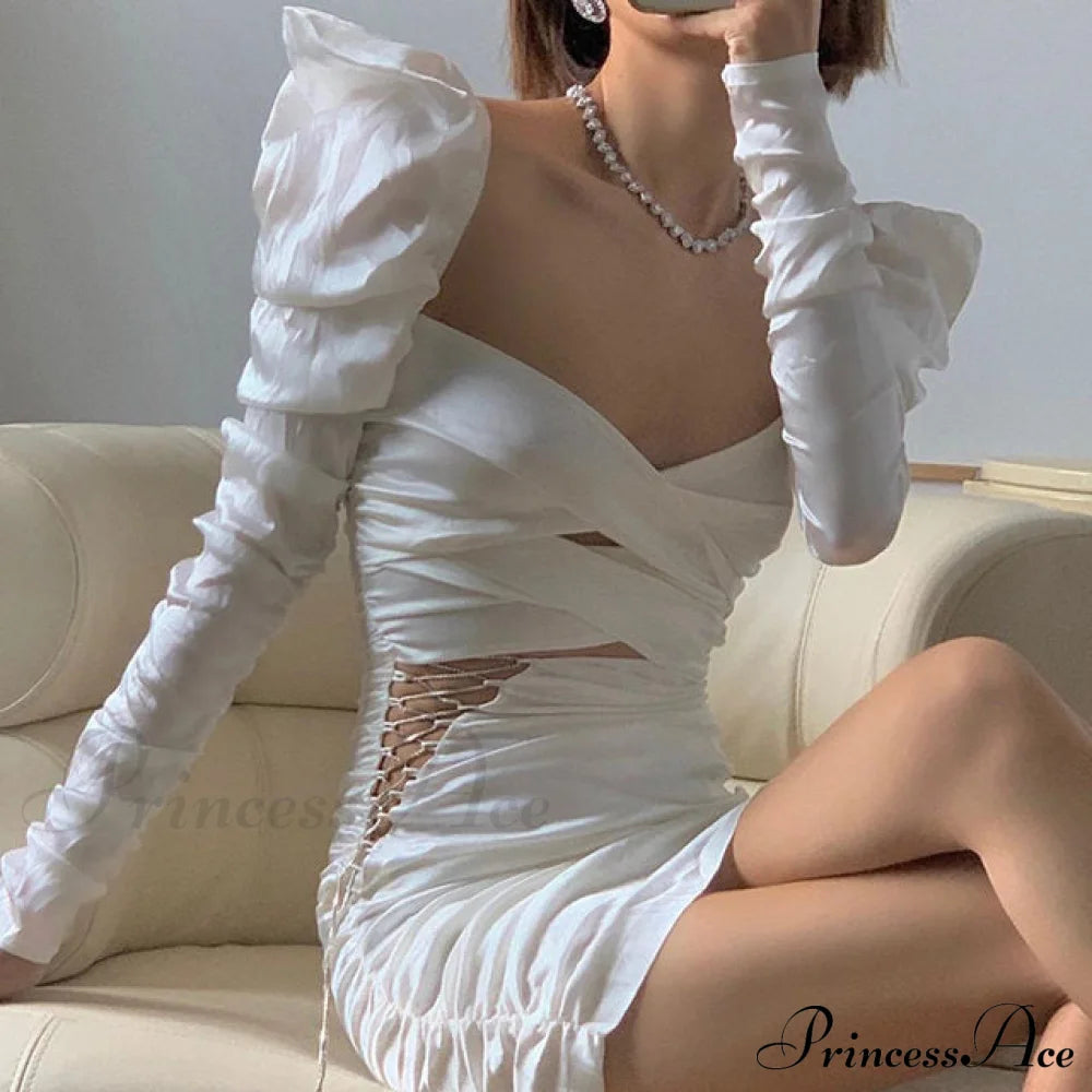 Janis Lace Stylish Up Mini Dress Dresses