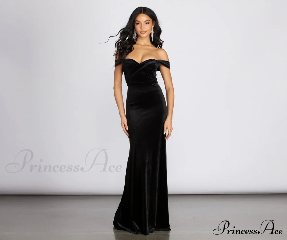 Jenisa Formal Off The Shoulder Dress - Lady Occasions
