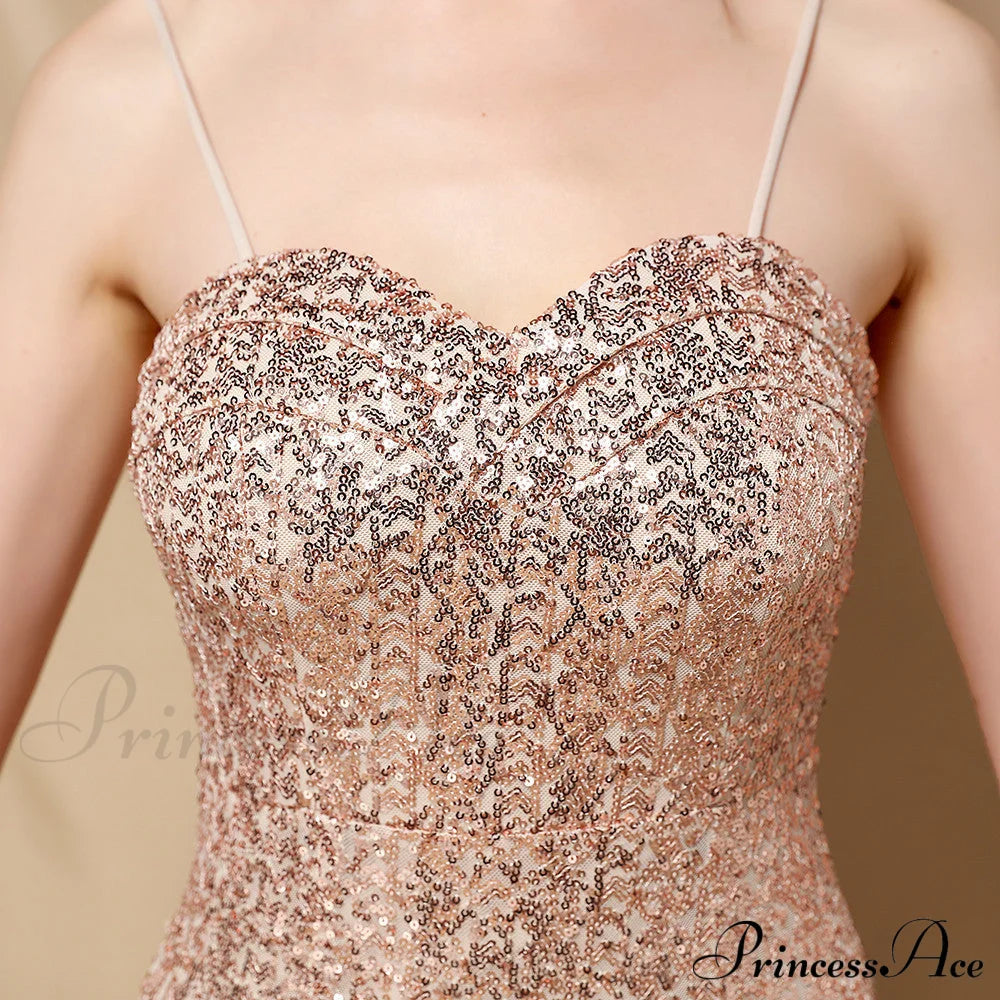 Jerry Sling-Mesh Stylish Fishtail Dress S.o. Long Dresses