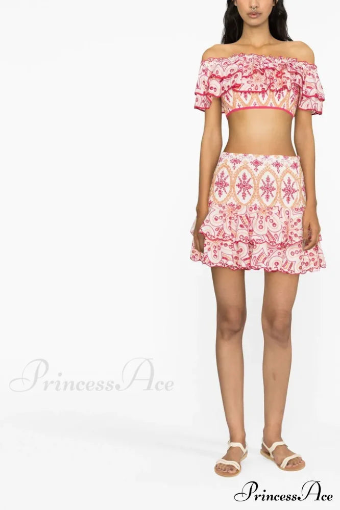 Jessica Bara Vanessa Ruffle Set | Dress In Beauty