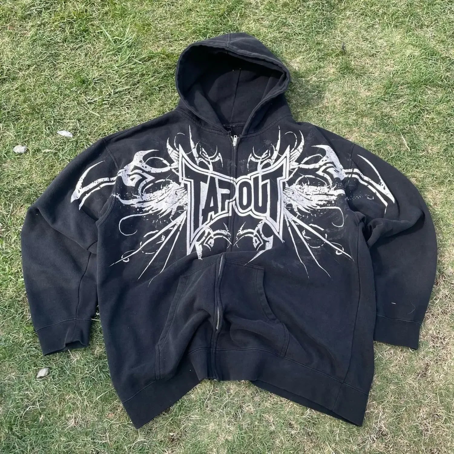 Kawaii Manga Streetwear Hoodie black 1 / S