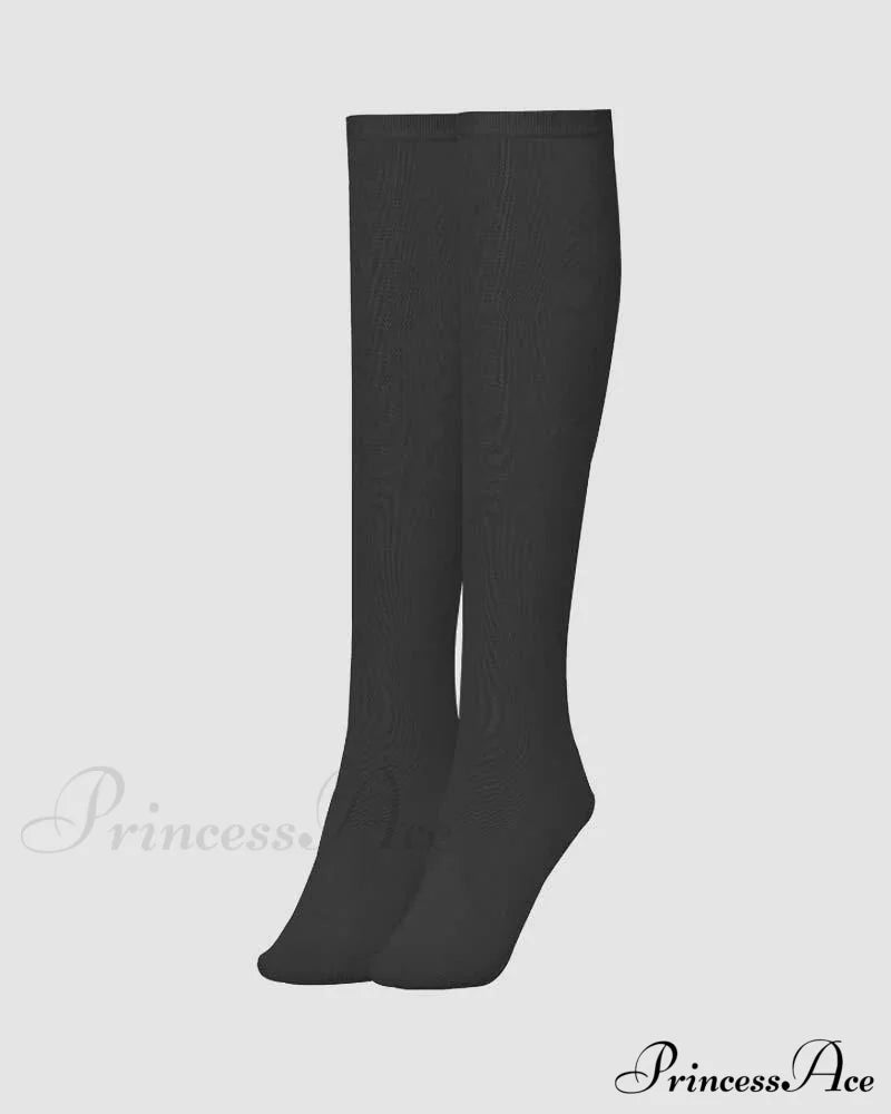 Knee Briyelle High Socks Black / One Size