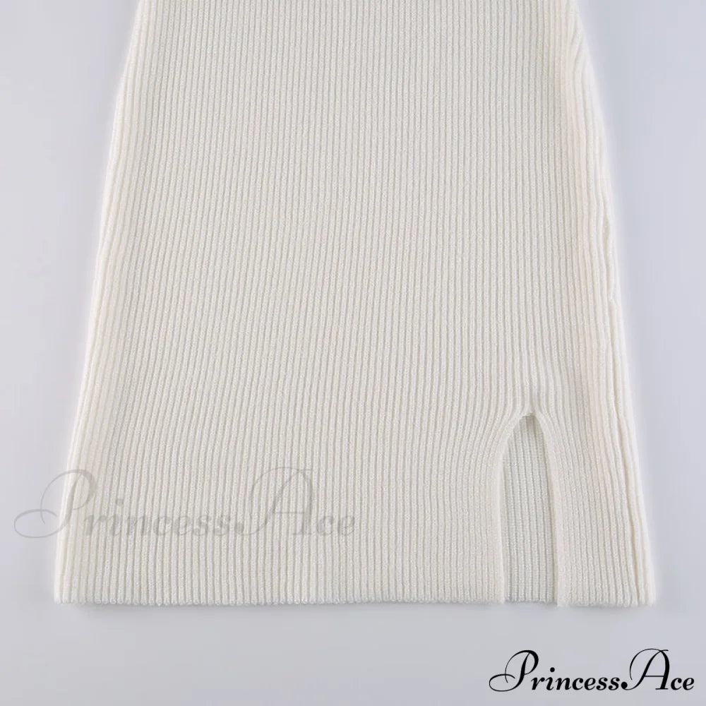 Knitted Sleeves Gown And Women Long Sweater Shoulder Off With Design