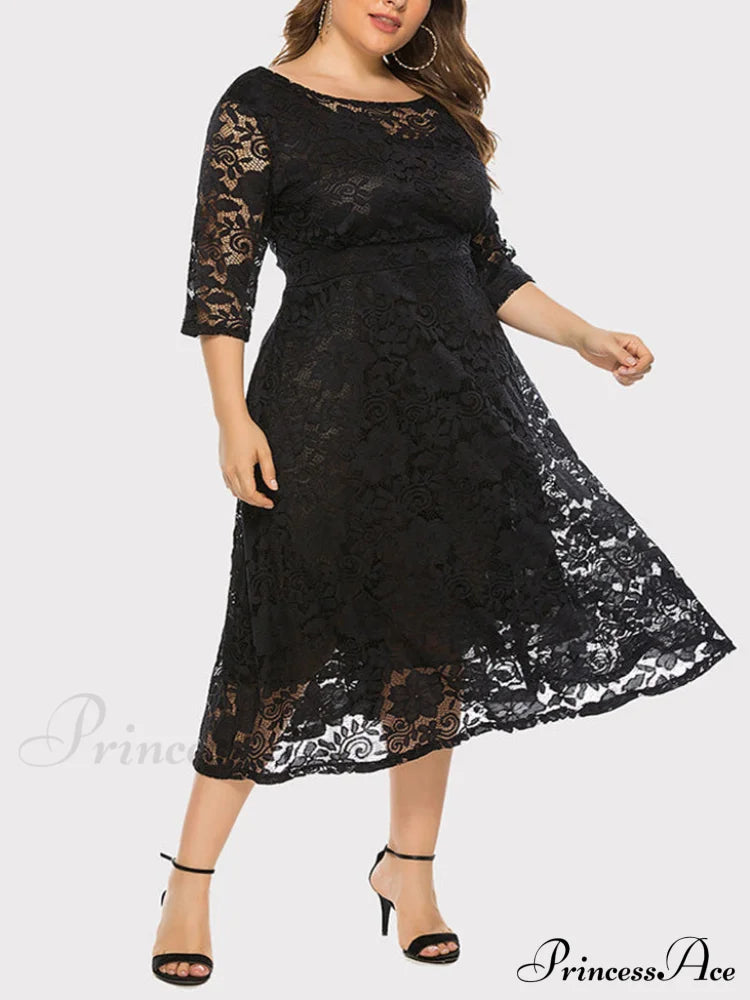 Lace Detail Graceful Bandeau Top Dresses