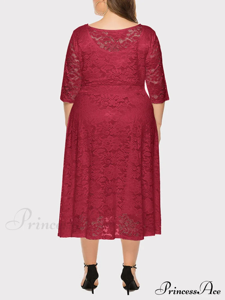 Lace Detail Graceful Bandeau Top Dresses