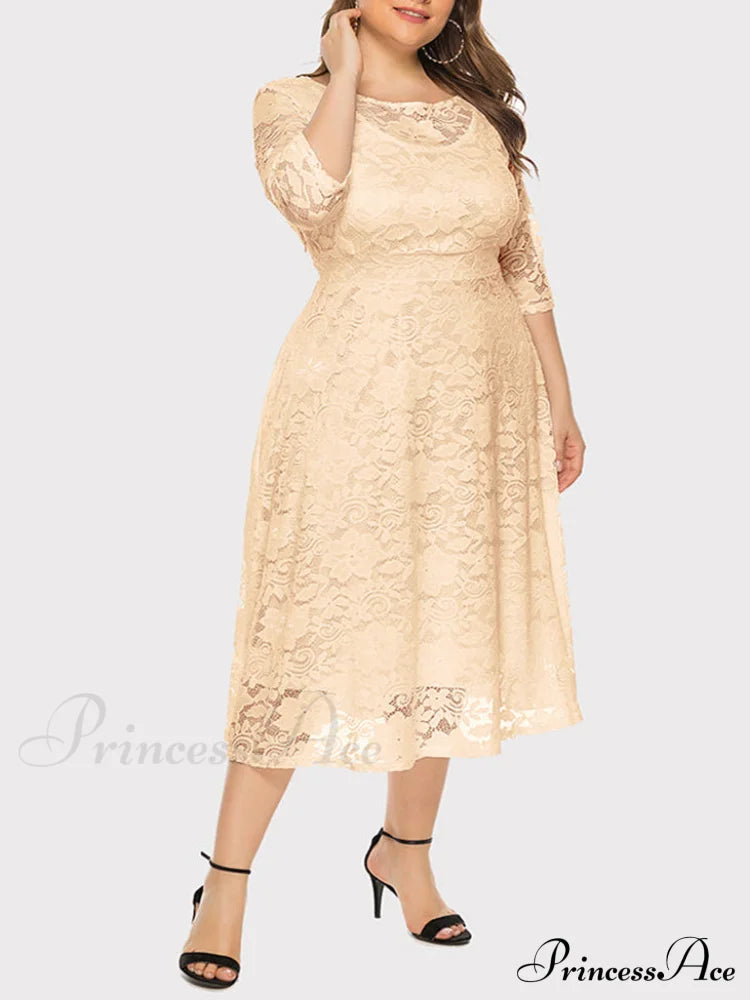 Lace Detail Graceful Bandeau Top Dresses