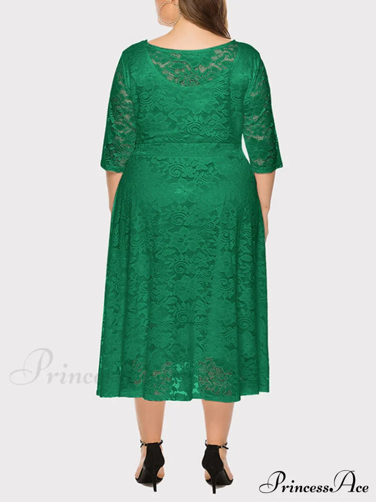 Lace Detail Graceful Bandeau Top Dresses