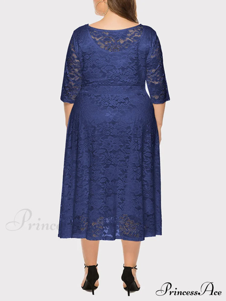 Lace Detail Graceful Bandeau Top Dresses