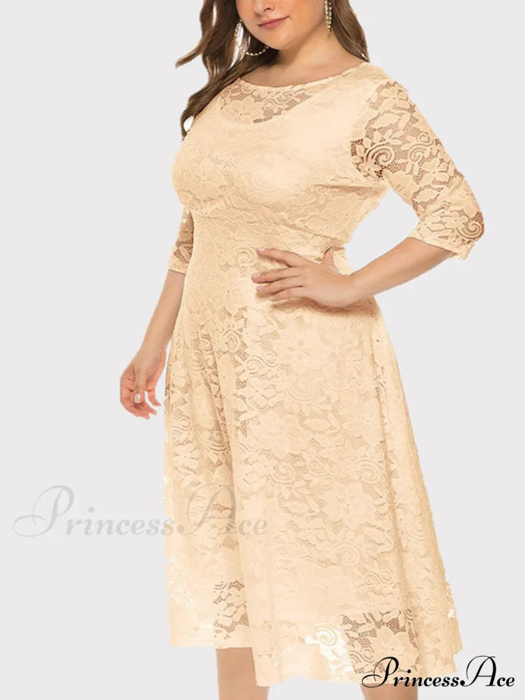 Lace Detail Graceful Bandeau Top Dresses