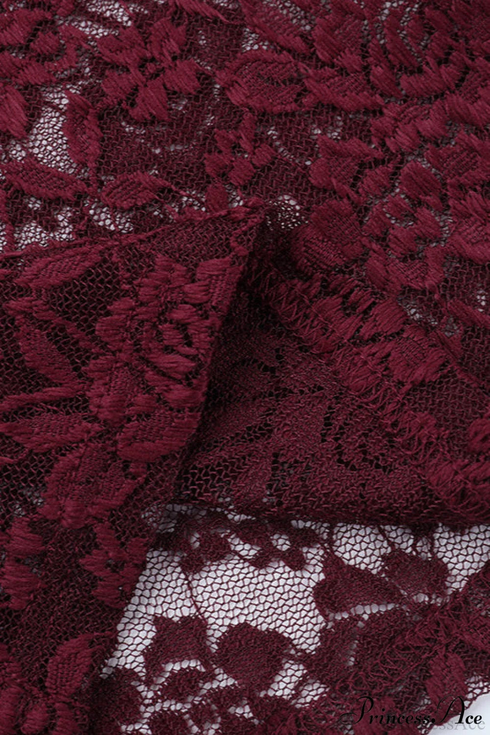 Lace V Neck Cutout Long Sleeve Tee