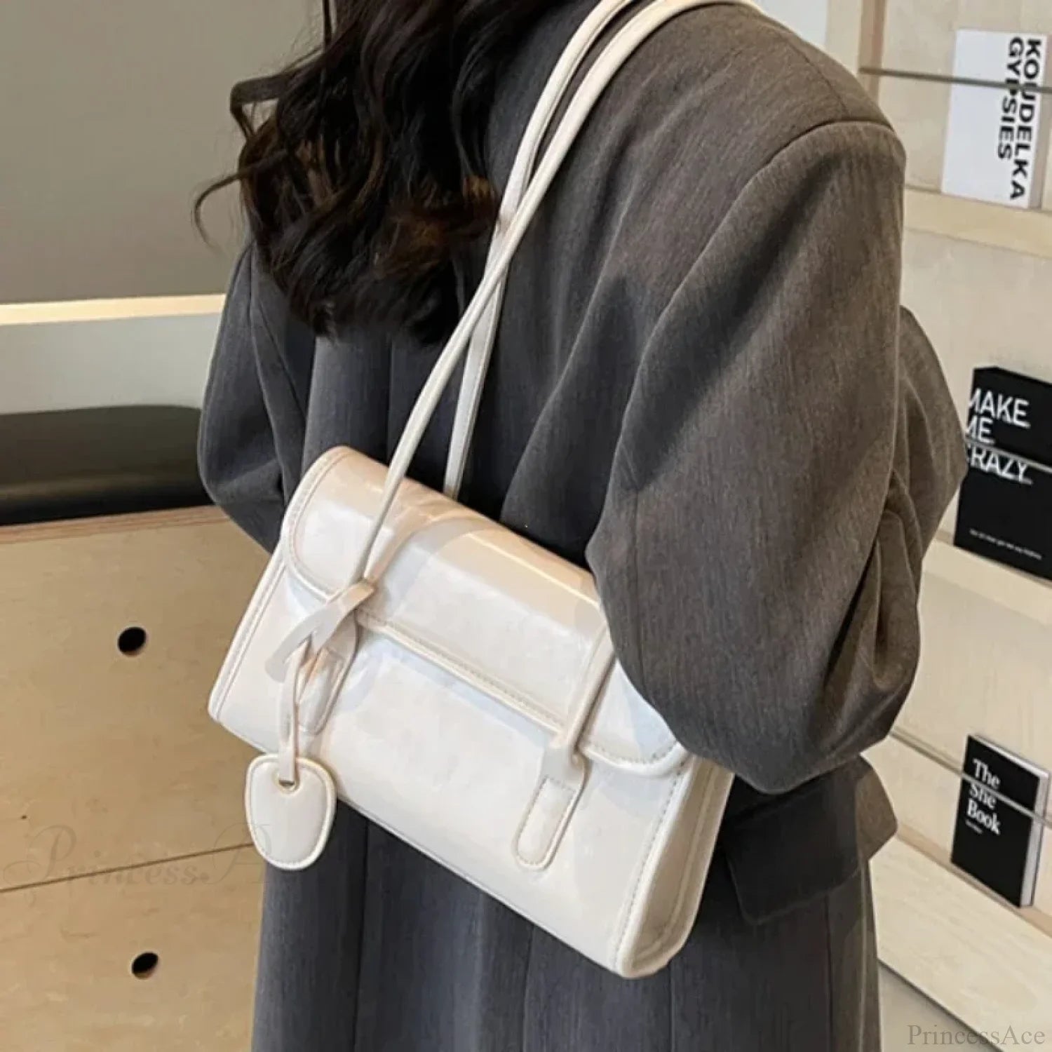 Large Capacity Winter Underarm Shoulder Bag shoulder-250126