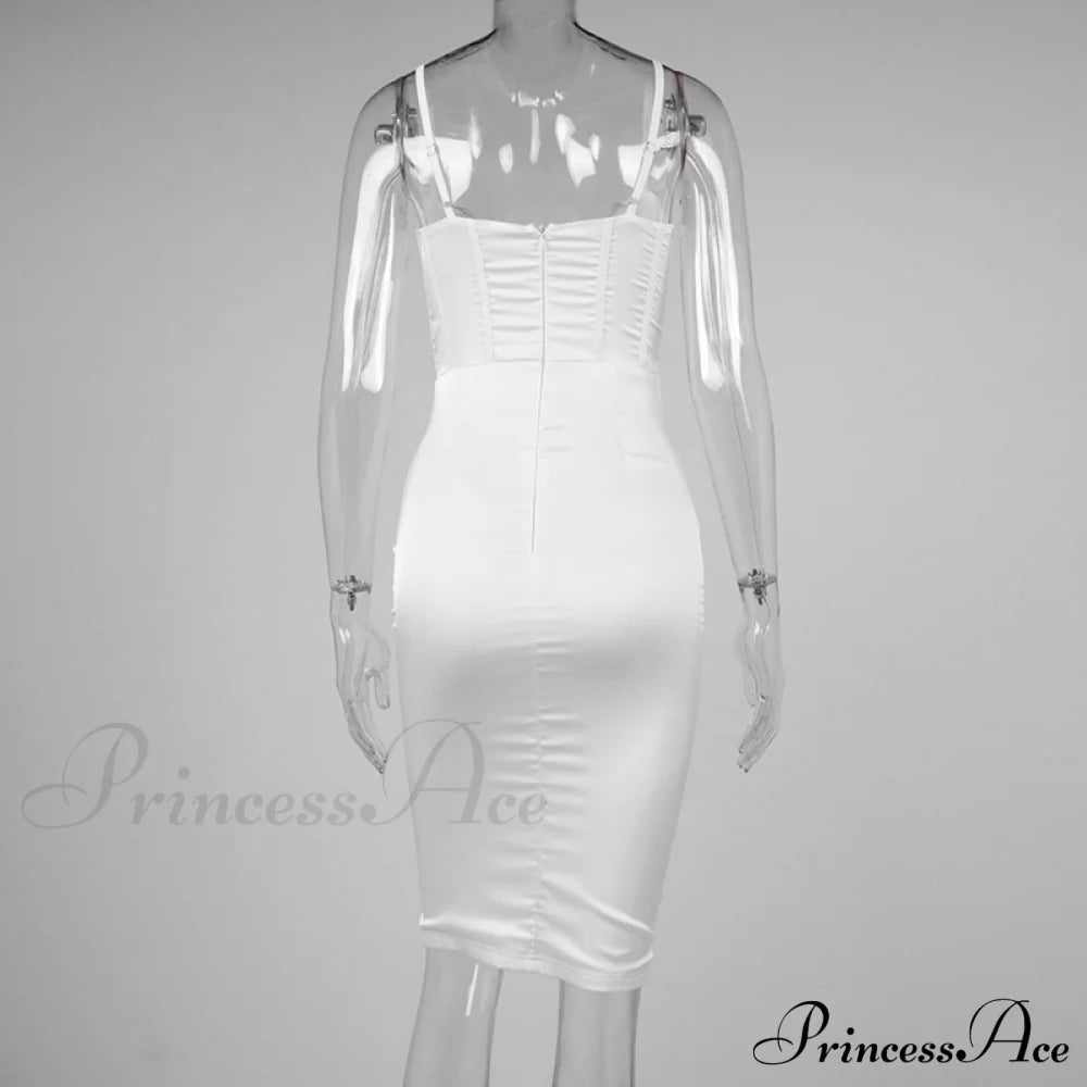 Layer Of Gown Satin Evening Club Women Celebrity Double House For - Bodycon Cb Dress