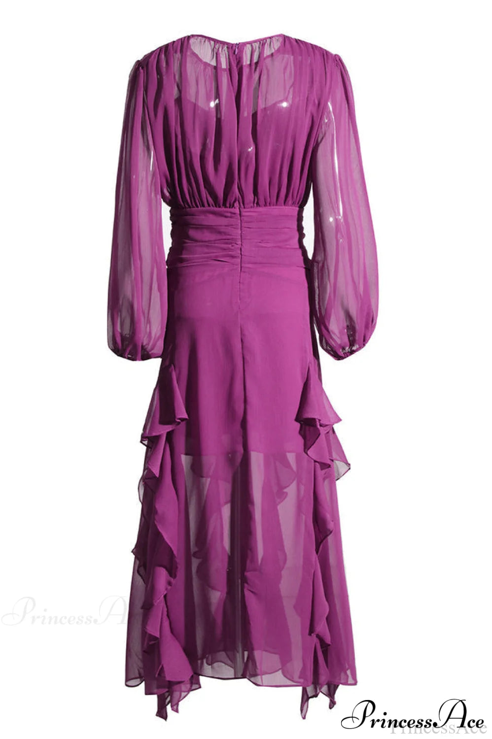 Leonie Ballon Stylish Sleeve Maxi Dress