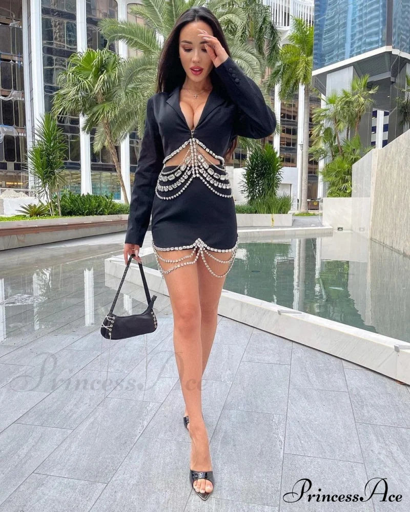 Lien Two Stylish Piece Set White / Xs Outfit Sets