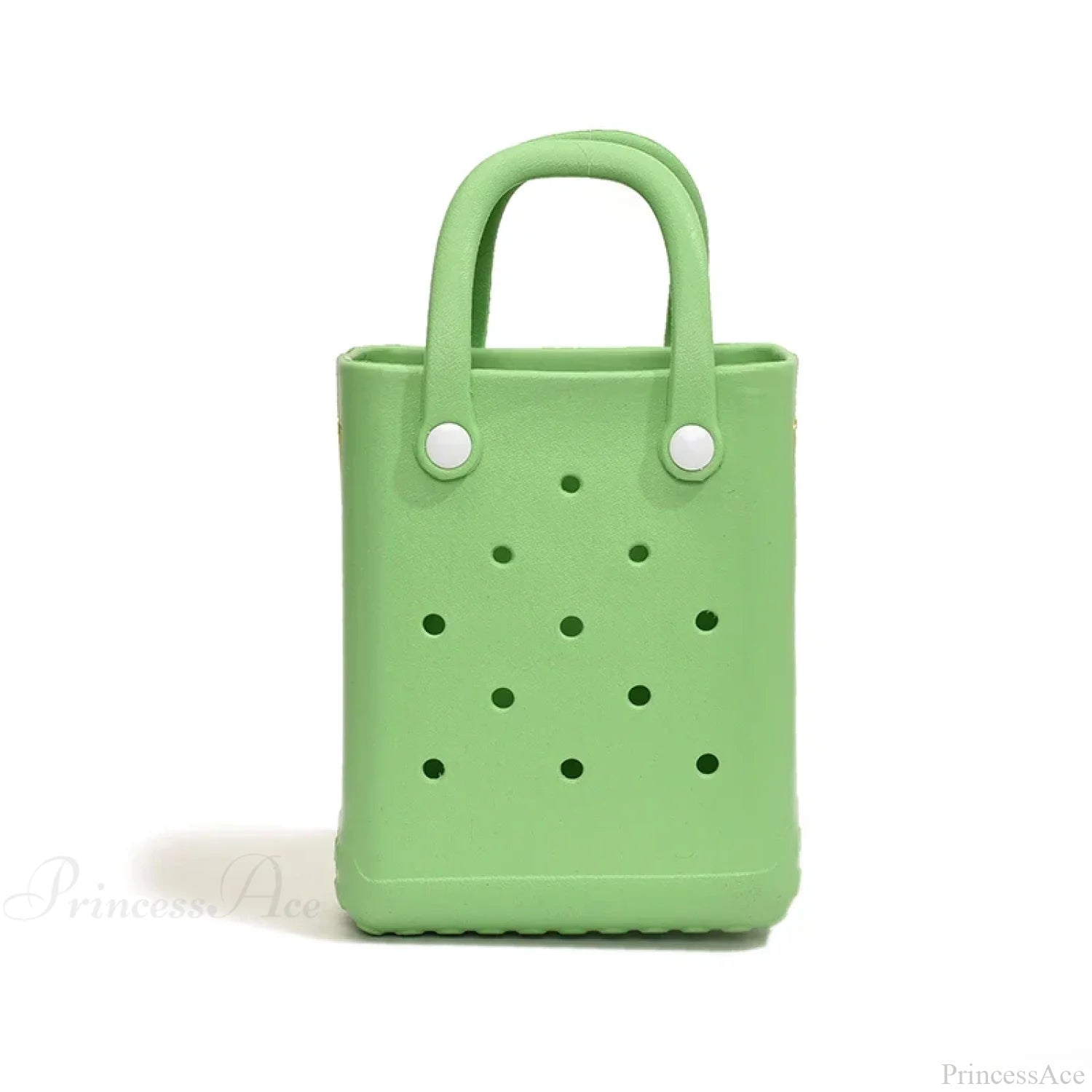 Lightweight Travel Beach Handbag Shoulder Bag for Women Green / (20cm handbag-250126