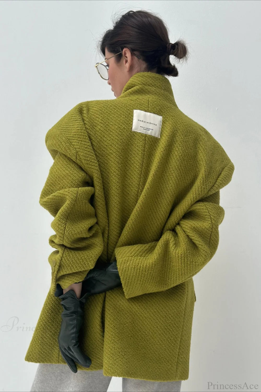 Loose Wool Blazer Warm Versatile Coat