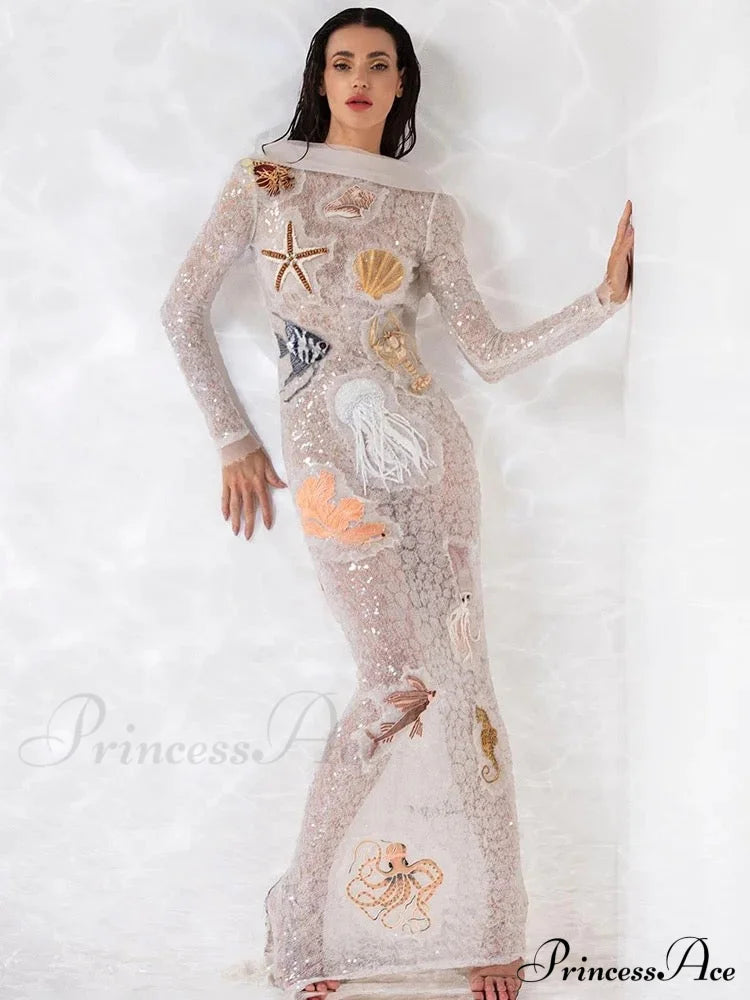 Luciana Elegant Maxi Dress