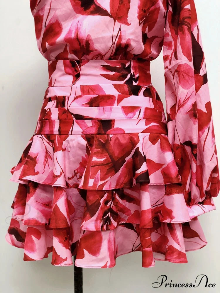 Luna Elegant Ruffle Dress