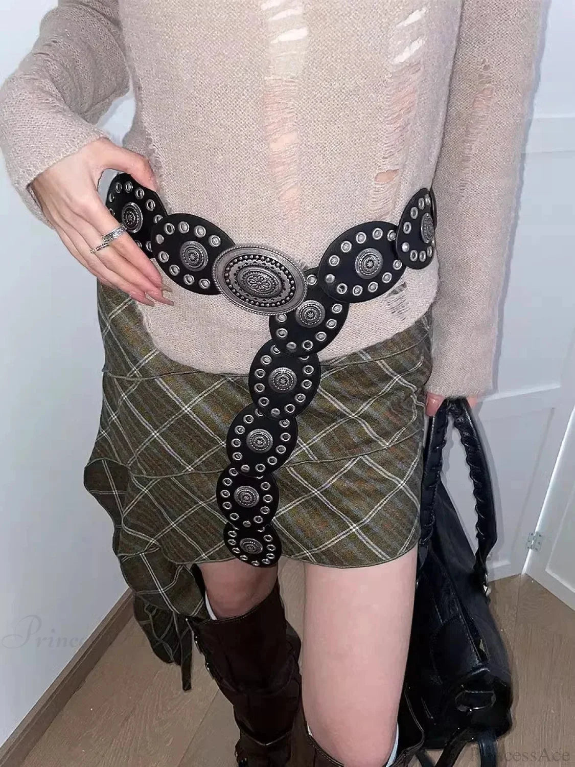 Luxurious Gothic Antique Western Belt