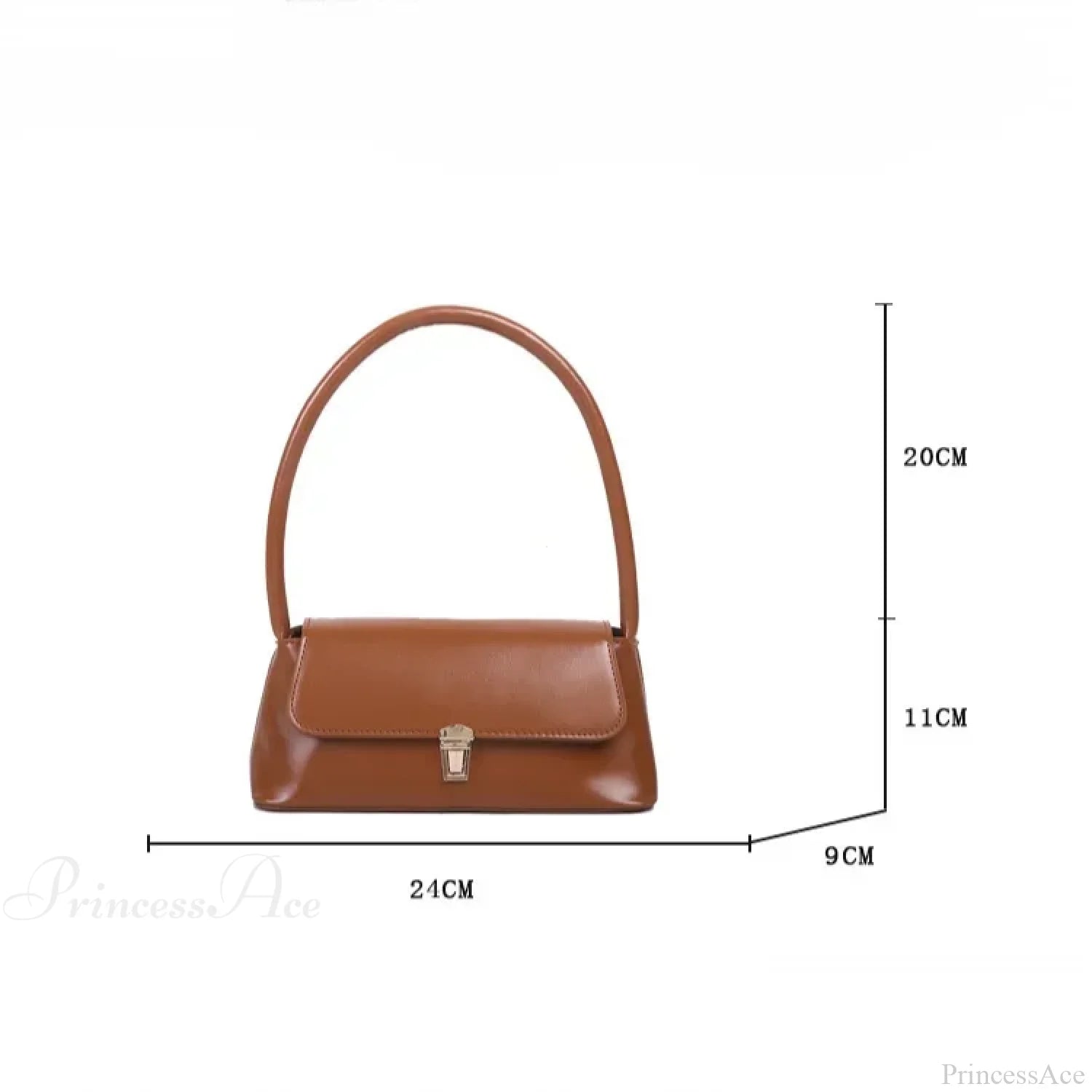 Luxury Brand Solid Color Crossbody Bag shoulder-250126