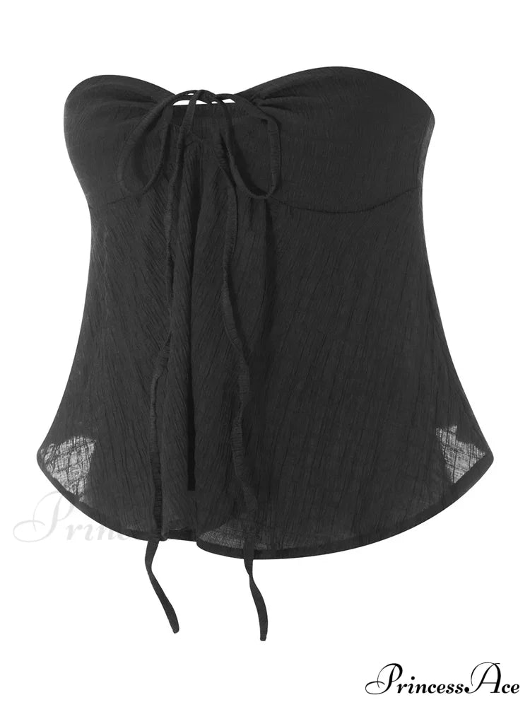 Maebel Elegant Top Yellow / L