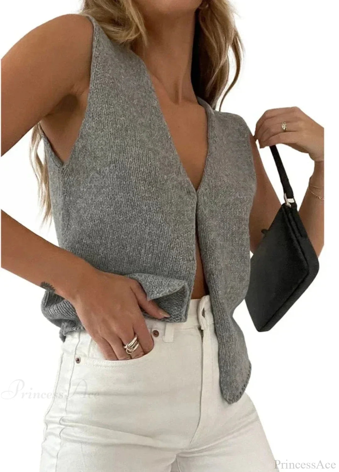 Maria Elegant Knitted Top