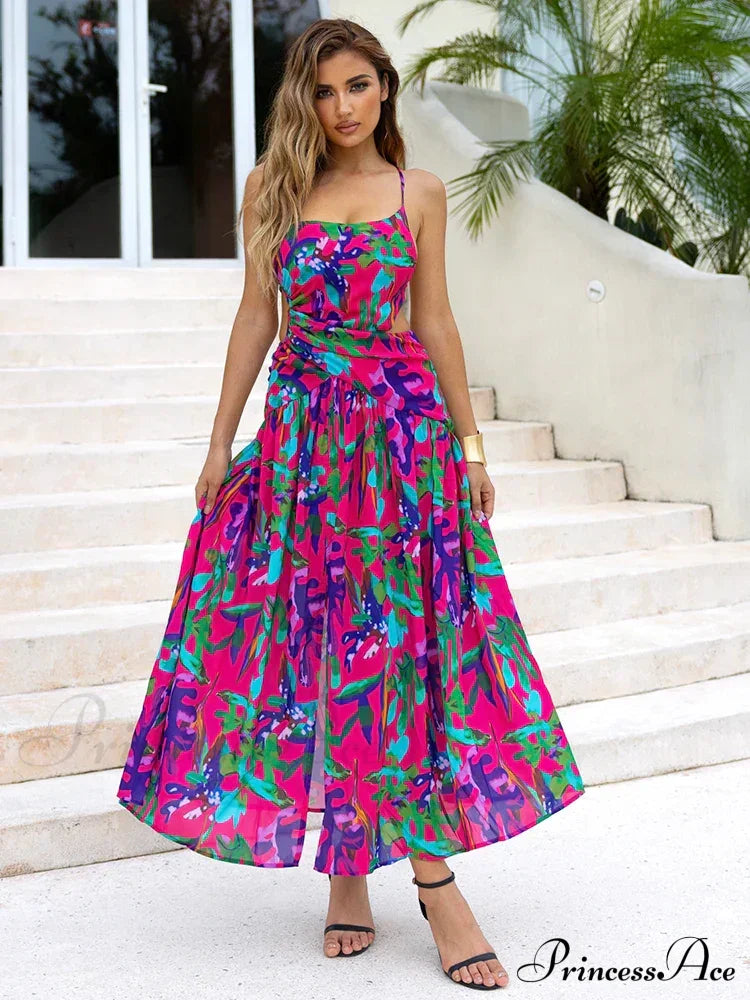 Maya Elegant Maxi Dress
