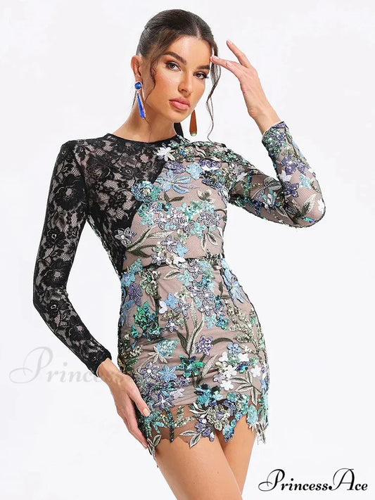 Meghan Elegant Mini Dress