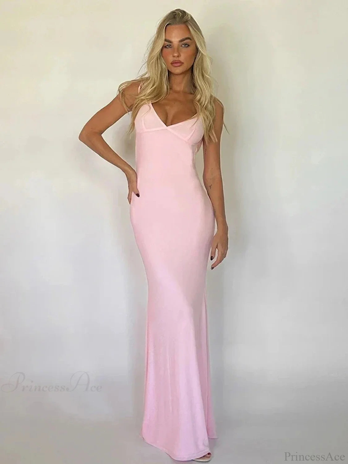 Mermaid Slim Bodycon Maxi Vacation Dress vacationdress-250223
