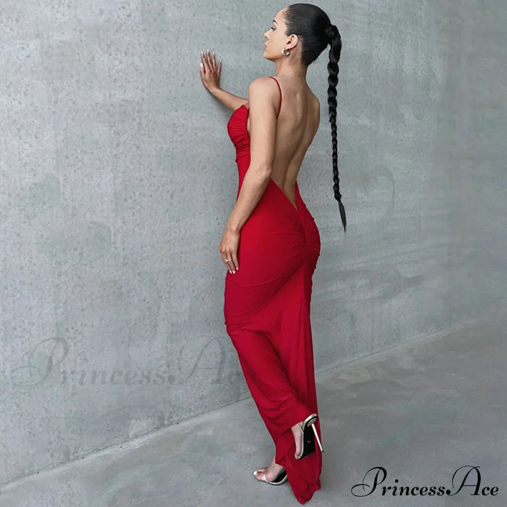 Mikayla Formal Stylish Backless Mermaid Dress S.o. Long Dresses