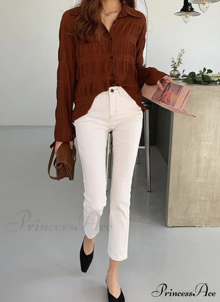 Neviya Shirt Tops & Blouses