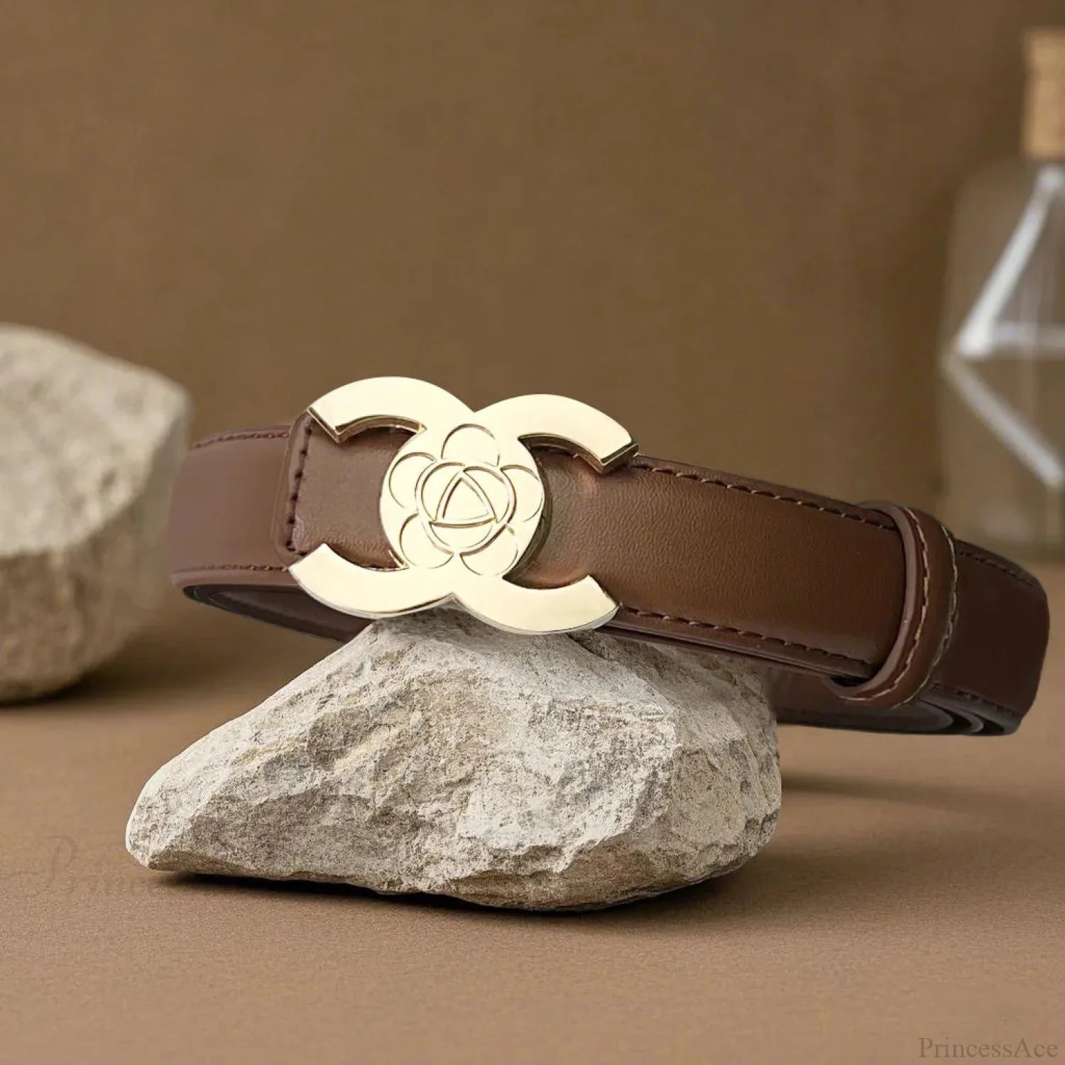 Opulent Gothic Designer Letter Belt