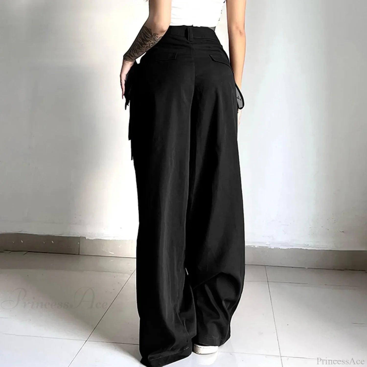 Oversized All-Match Cargo Pants